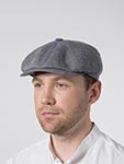 Кепка STETSON арт. 6873105 HATTERAS LINEN (синий / серый)